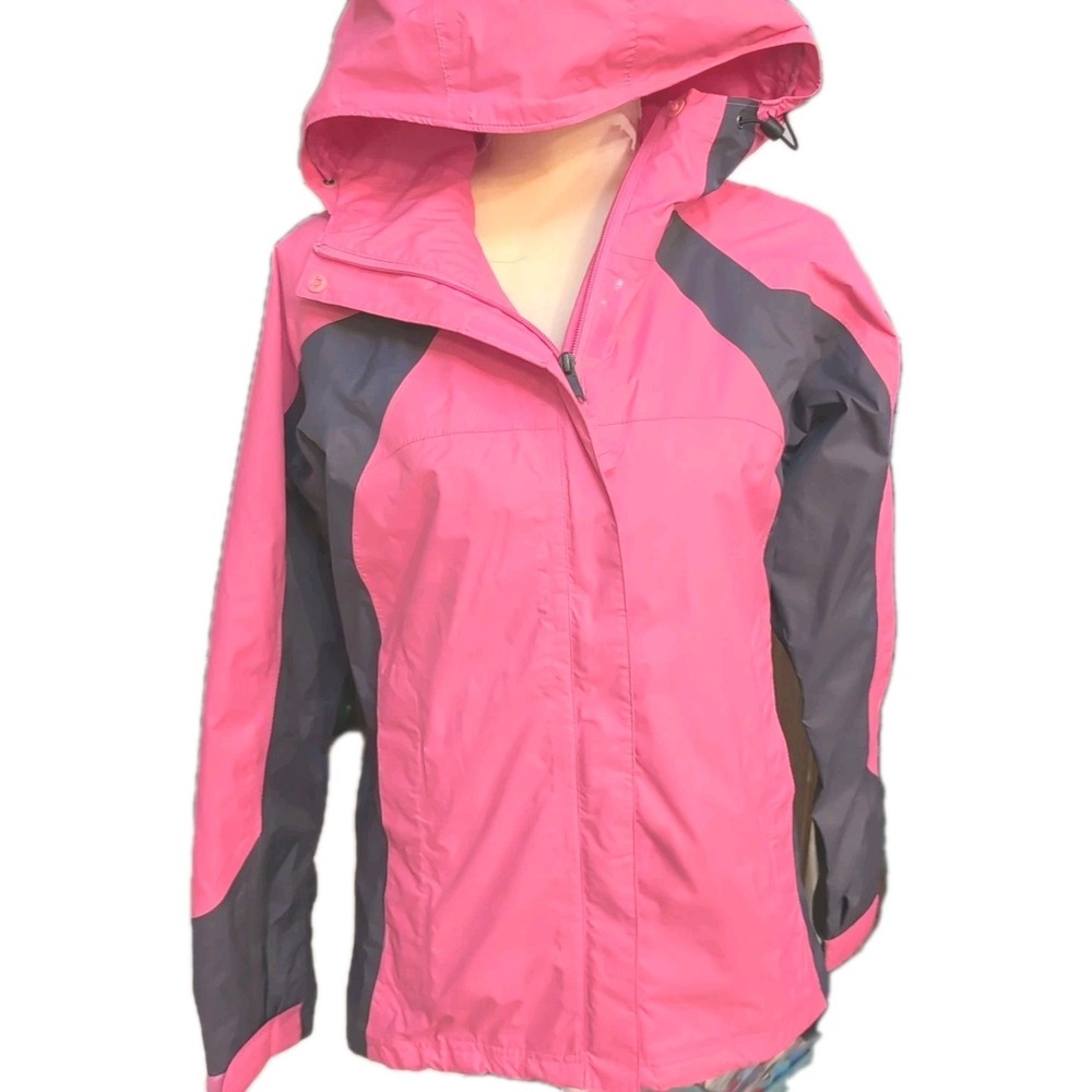 Columbia‎ Women's Heavenly Hooded Jacket Omni Heat Reflect Tech Size S Pink/Gray